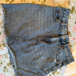Wild Fable Blue High-Waisted Vintage Jean skirt